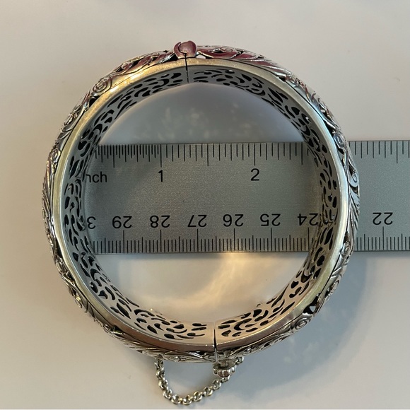Silpada Sterling Silver Scroll Filigree ‘Forever Stunning’ Bangle B1829 - Picture 14 of 16